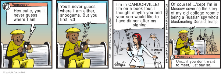 Comic Strip Darrin Bell  Candorville 2017-06-26 3am