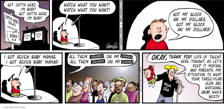 Comic Strip Darrin Bell  Candorville 2017-08-20 $3.00