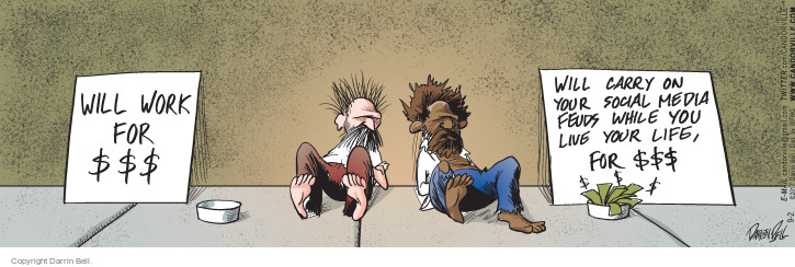 Comic Strip Darrin Bell  Candorville 2017-09-02 $$$