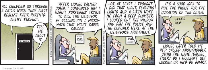 Comic Strip Darrin Bell  Candorville 2017-09-20 911