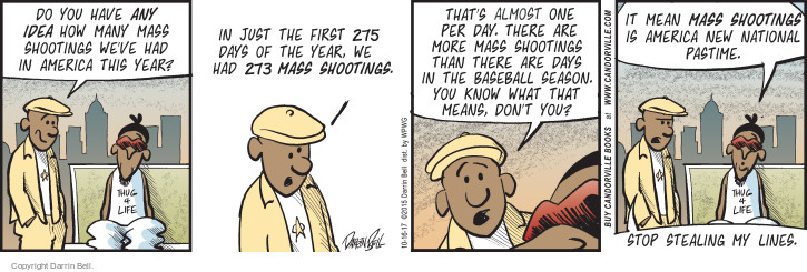 Comic Strip Darrin Bell  Candorville 2017-10-16 baseball