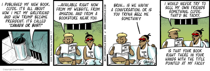 Comic Strip Darrin Bell  Candorville 2018-01-01 2016 election