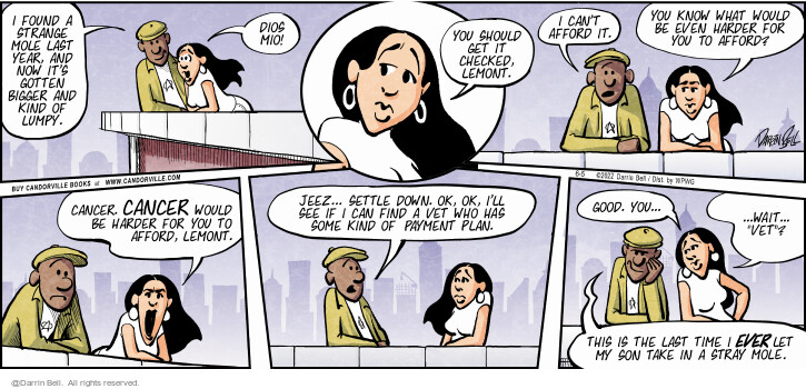 Comic Strip Darrin Bell  Candorville 2022-06-05 kind