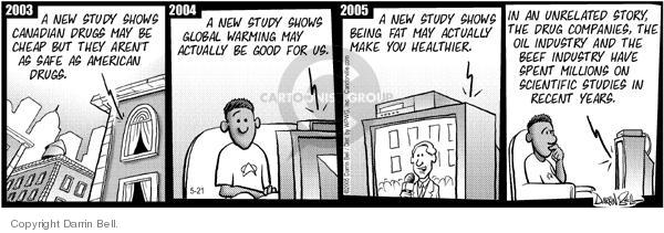 Comic Strip Darrin Bell  Candorville 2005-05-21 greenhouse gas