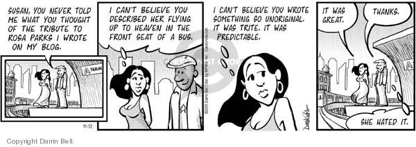 Comic Strip Darrin Bell  Candorville 2005-11-12 1955