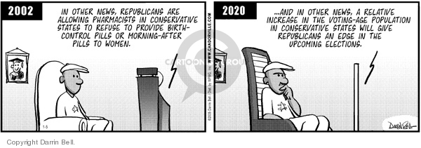 Comic Strip Darrin Bell  Candorville 2006-01-05 2002 election