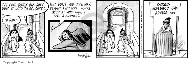 Comic Strip Darrin Bell  Candorville 2006-06-23 $.50