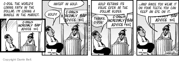 Comic Strip Darrin Bell  Candorville 2006-06-30 $.50