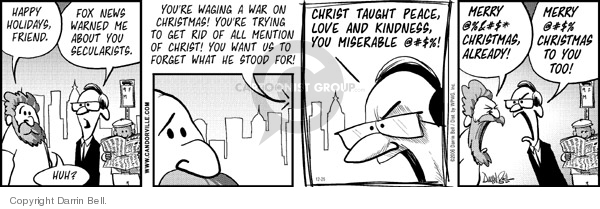 Comic Strip Darrin Bell  Candorville 2006-12-25 kindness