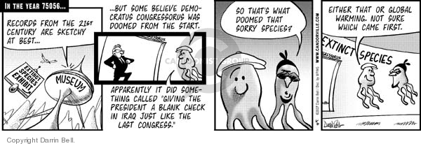 Comic Strip Darrin Bell  Candorville 2007-06-06 environment destruction