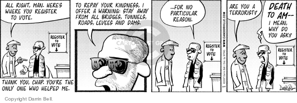 Comic Strip Darrin Bell  Candorville 2007-08-14 kindness