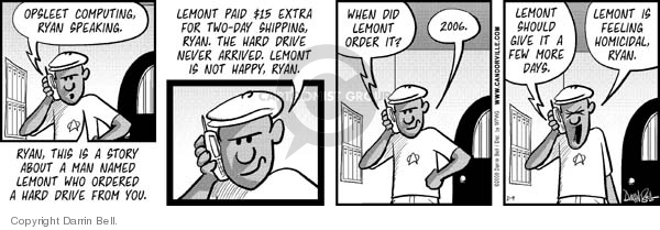 Comic Strip Darrin Bell  Candorville 2008-01-09 $15
