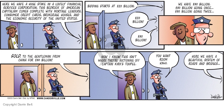 Comic Strip Darrin Bell  Candorville 2008-02-17 $30