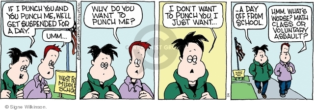 Comic Strip Signe Wilkinson  Family Tree 2009-02-04 math