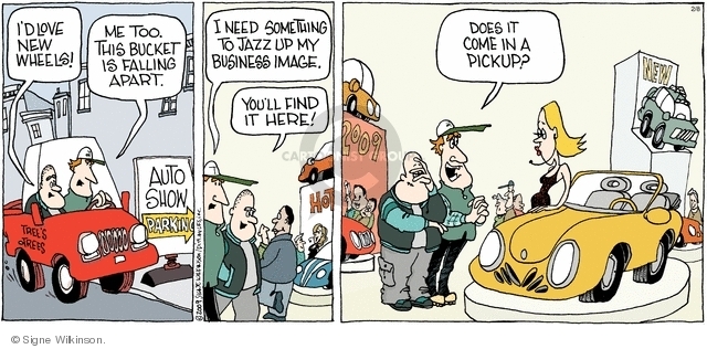 Comic Strip Signe Wilkinson  Family Tree 2009-02-08 2009