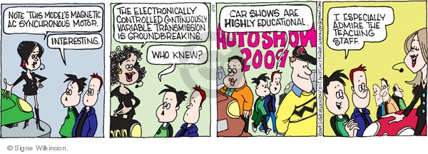 Comic Strip Signe Wilkinson  Family Tree 2009-02-12 2009