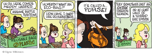 Comic Strip Signe Wilkinson  Family Tree 2009-03-05 environment