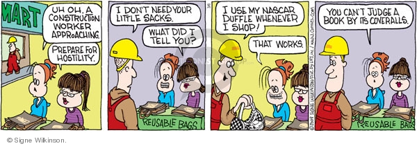 Comic Strip Signe Wilkinson  Family Tree 2009-03-06 environment