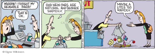 Comic Strip Signe Wilkinson  Family Tree 2009-03-07 environment