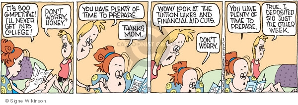 Comic Strip Signe Wilkinson  Family Tree 2009-07-23 $10