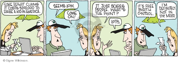 Comic Strip Signe Wilkinson  Family Tree 2009-09-15 $200