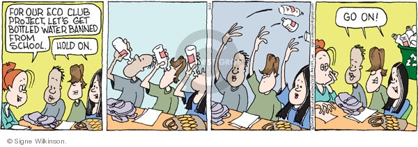 Comic Strip Signe Wilkinson  Family Tree 2009-09-23 environment