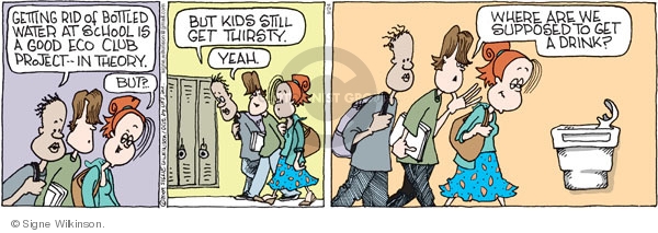 Comic Strip Signe Wilkinson  Family Tree 2009-09-24 environment