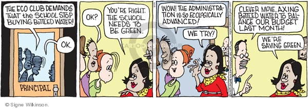 Comic Strip Signe Wilkinson  Family Tree 2009-09-26 environment