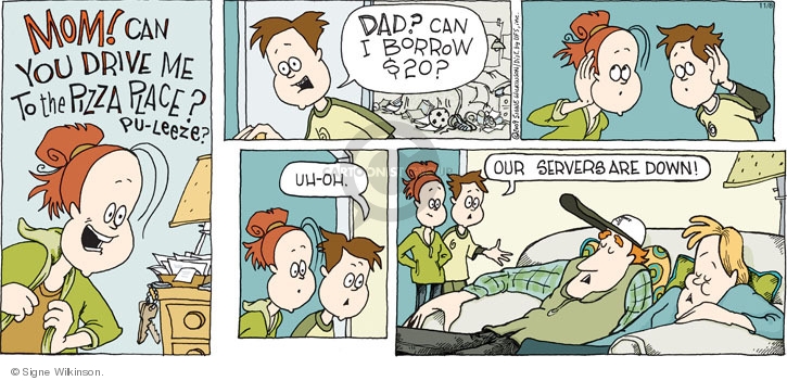 Comic Strip Signe Wilkinson  Family Tree 2009-11-08 $20