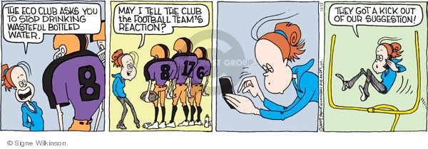 Comic Strip Signe Wilkinson  Family Tree 2009-11-12 environment