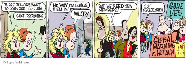 Comic Strip Signe Wilkinson  Family Tree 2010-01-18 environment