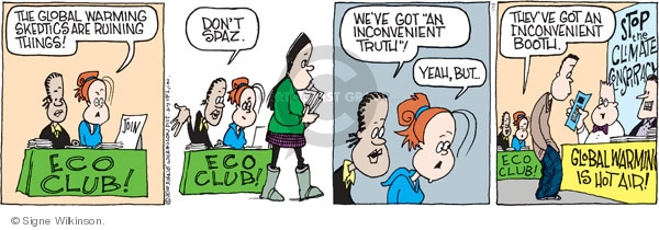 Comic Strip Signe Wilkinson  Family Tree 2010-01-19 environment