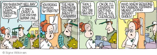 Comic Strip Signe Wilkinson  Family Tree 2010-04-30 environment