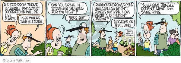 Comic Strip Signe Wilkinson  Family Tree 2010-05-12 environment