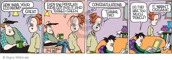 Comic Strip Signe Wilkinson  Family Tree 2010-05-22 environment