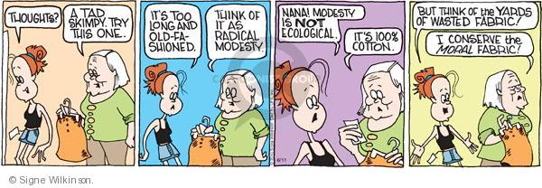 Comic Strip Signe Wilkinson  Family Tree 2010-06-11 environment