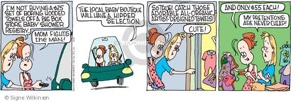 Comic Strip Signe Wilkinson  Family Tree 2010-06-16 $25