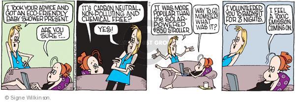 Comic Strip Signe Wilkinson  Family Tree 2010-06-19 environment