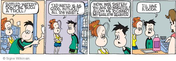 Comic Strip Signe Wilkinson  Family Tree 2010-06-28 environment