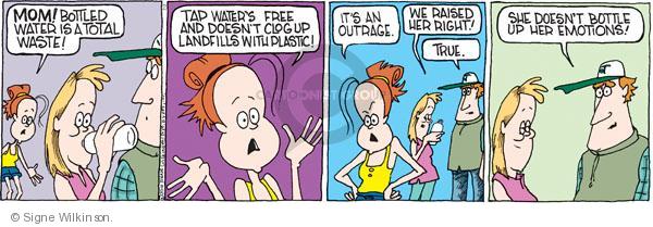 Comic Strip Signe Wilkinson  Family Tree 2010-07-02 environment