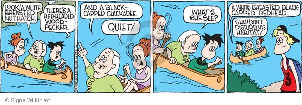 Comic Strip Signe Wilkinson  Family Tree 2010-08-14 habitat