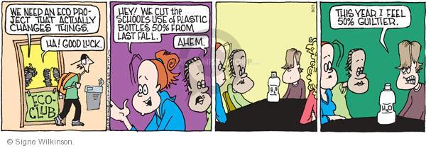 Comic Strip Signe Wilkinson  Family Tree 2010-09-21 environment