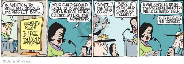 Comic Strip Signe Wilkinson  Family Tree 2010-10-09 addition