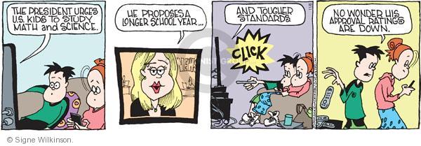 Comic Strip Signe Wilkinson  Family Tree 2010-11-06 math education