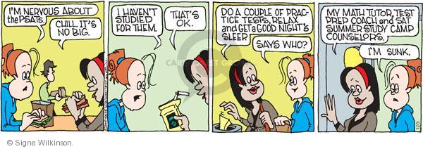 Comic Strip Signe Wilkinson  Family Tree 2010-12-03 math education