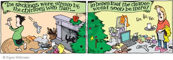 Comic Strip Signe Wilkinson  Family Tree 2010-12-21 'twas