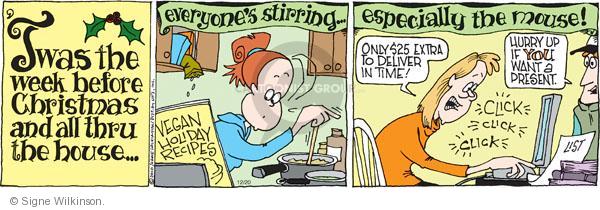 Comic Strip Signe Wilkinson  Family Tree 2010-12-20 'twas