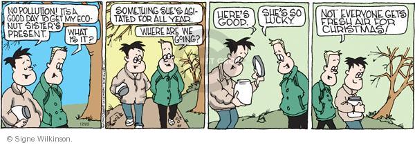 Comic Strip Signe Wilkinson  Family Tree 2010-12-23 environment