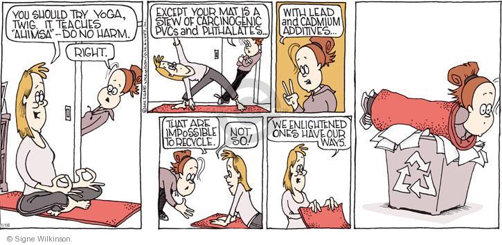 Comic Strip Signe Wilkinson  Family Tree 2011-01-16 environment