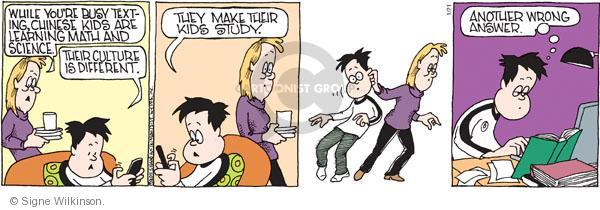 Comic Strip Signe Wilkinson  Family Tree 2011-01-21 math education